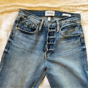 Frame le original jeans in glacier wash